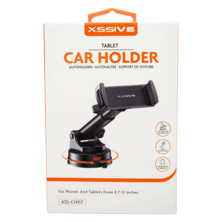 Support Voiture pour Smartphones et Tablettes 4,7''-12'' XSSIVE XSS-CH117 — Accessoire · Smarty Paris 18e